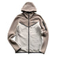 NIKE TECH FLEECE HOODIE x OLIVE GREY/ENIGMA STONE
