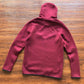 NIKE TECH FLEECE HOODIE x BURGUNDY