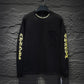 CHROME HEARTS YELLOW COLLAR LONGSLEEVE BLACK