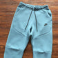 NIKE TECH FLEECE PANTS x BABY BLUE