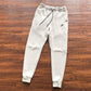 NIKE TECH FLEECE PANTS x CREAMY WHITE