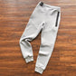 NIKE TECH FLEECE PANTS x WOLF GREY/AQUAMARINE/ORANGE
