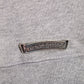 CHROME HEARTS CROSS PATCH SWEATSHIRT GREY