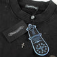 CHROME HEARTS METALLIC CROSS SWEATSHIRT BLACK