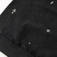 CHROME HEARTS METALLIC CROSS SWEATSHIRT BLACK