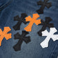 CHROME HEARTS CROW HEARTS JEANS DENIM
