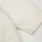 CHROME HEARTS BLACK CROSS PATCH HOODIE WHITE