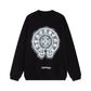 CHROME HEARTS HORSE SHOE LOGO SWEATSHIRT BLACK