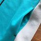 NIKE TECH FLEECE HOODIE x WOLF GREY/AQUAMARINE/ORANGE