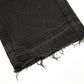 CHROME HEARTS BLACK CROSS PATCH JEANS BLACK