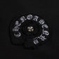 CHROME HEARTS HORSE SHOE LOGO SWEATSHIRT GRADIENT BLACK