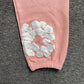 DENIM TEARS COTTON WREATH SWEATPANTS PEACH