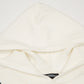 CHROME HEARTS BLACK CROSS PATCH HOODIE WHITE