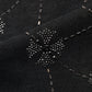 CHROME HEARTS RHINESTONE NETWORK SWEATSHIRT WASHED BLACK