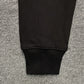 AMIRI LETTER LOGO HOODIE BLACK