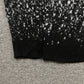 AMIRI STAGGERED GRADIANT CREWNECK GREY