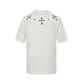 CHROME HEARTS CROSS PATCH COLLAR T-SHIRT WHITE