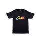 CORTEIZ ALLSTARZ T-SHIRT BLACK RASTA GRADIENT