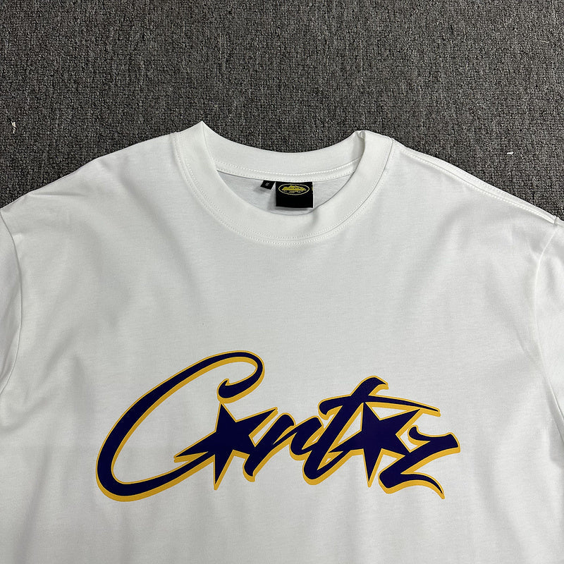 CORTEIZ ALLSTARZ TEE WHITE BLACK YELLOW