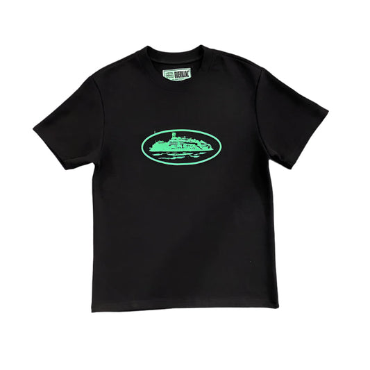 CORTEIZ INSIGNIA WAFFLE TEE BLACK