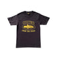 CORTEIZ OG ALCATRAZ TEE BLACK YELLOW