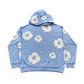 DENIM TEARS COTTON WREATH HOODIE BABY BLUE