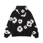 DENIM TEARS COTTON WREATH HOODIE BLACK
