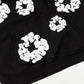 DENIM TEARS COTTON WREATH HOODIE BLACK
