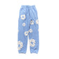 DENIM TEARS COTTON WREATH SWEATPANTS BABY BLUE