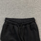 DENIM TEARS COTTON WREATH SWEATPANTS MONOCHROME BLACK