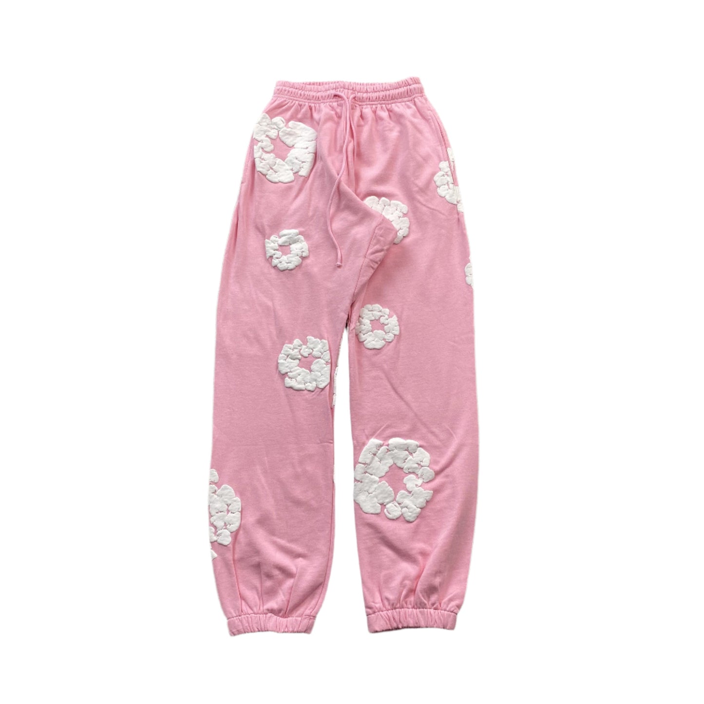DENIM TEARS COTTON WREATH SWEATPANTS PINK