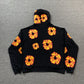 DENIM TEARS x OFFSET WREATH HOODIE BLACK