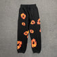 DENIM TEARS x OFFSET WREATH SWEATPANTS BLACK