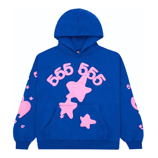 SP5DER BELUGA HOODIE BLUE
