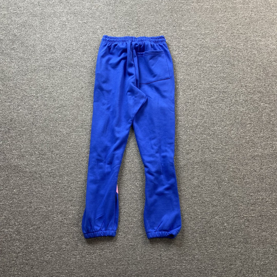 SP5DER BELUGA SWEATPANTS BLUE