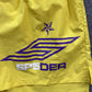SP5DER DOUBLE LAYER SHORTS YELLOW