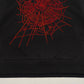 SP5DER OG RHINESTONE LOGO HOODIE BLACK