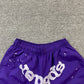SP5DER OG WEB DOUBLE LAYER SHORT PURPLE