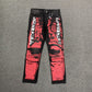 SP5DER PAINTED MOTO DENIM BLACK