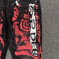 SP5DER PAINTED MOTO DENIM BLACK