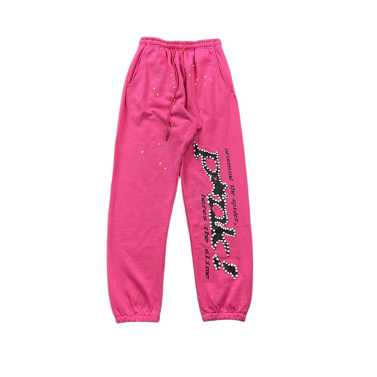 SP5DER P*NK SWEATPANTS PINK