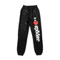 SP5DER SOUVENIR SP5 SWEATPANTS BLACK