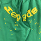 SP5DER STAR OG WEB V2 SWEATPANTS SLIME GREEN