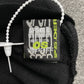 SP5DER STAR RHINESTONE SKULLY BLACK