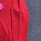 SP5DER WORLDWIDE RED ANGEL NUMBER 555 HOODIE RED