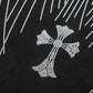CHROME HEARTS RHINESTONE DESIGN SWEATSHIRT BLACK