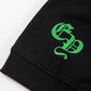 CHROME HEARTS GREEN HORSE SHOE LOGO SWEATSHIRT BLACK