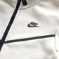 NIKE TECH FLEECE HOODIE x WHITE