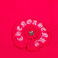 CHROME HEARTS HORSE SHOE LOGO SWEATSHIRT GRADIENT RED