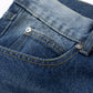 CHROME HEARTS GREEN CROSS PATCH JEANS DENIM
